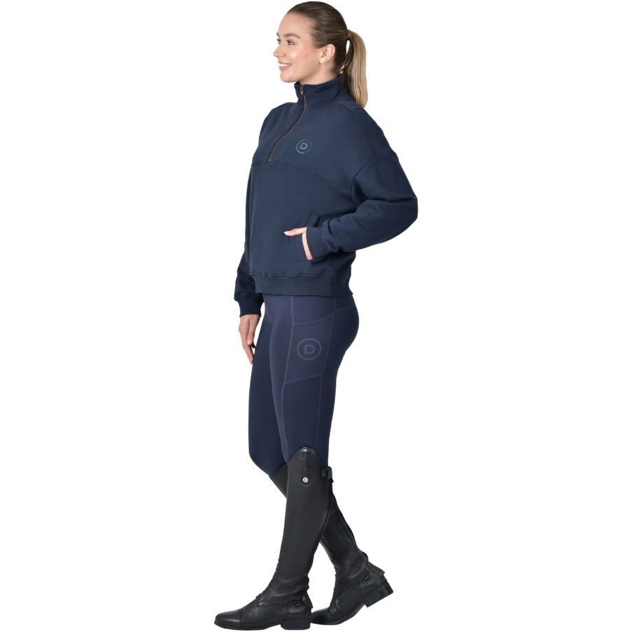2025 Dublin Womens 1/4 Zip Fleece Pullover 1028853 - Navy